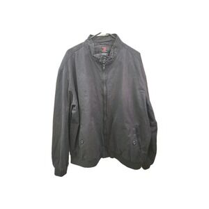 Pre-owned True Religion Men's Fashion Black and‎ Green Plaid Jacket In Size 3X.